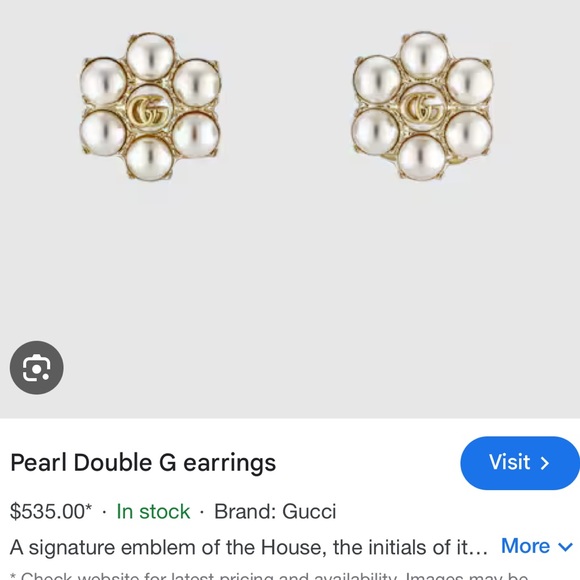 Authentic gucci earrings - Picture 1 of 6
